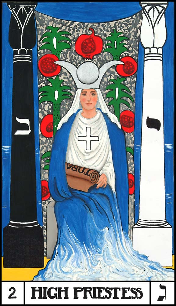 BOTA Tarot Key 2, High Priestess